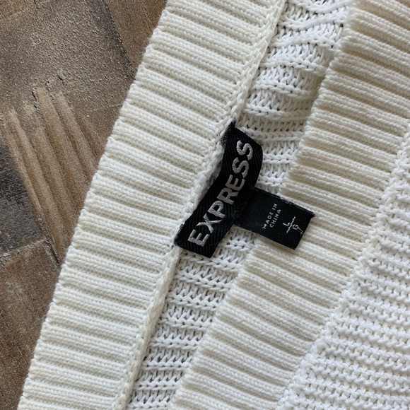 Express White Sweater - Picture 6 of 6